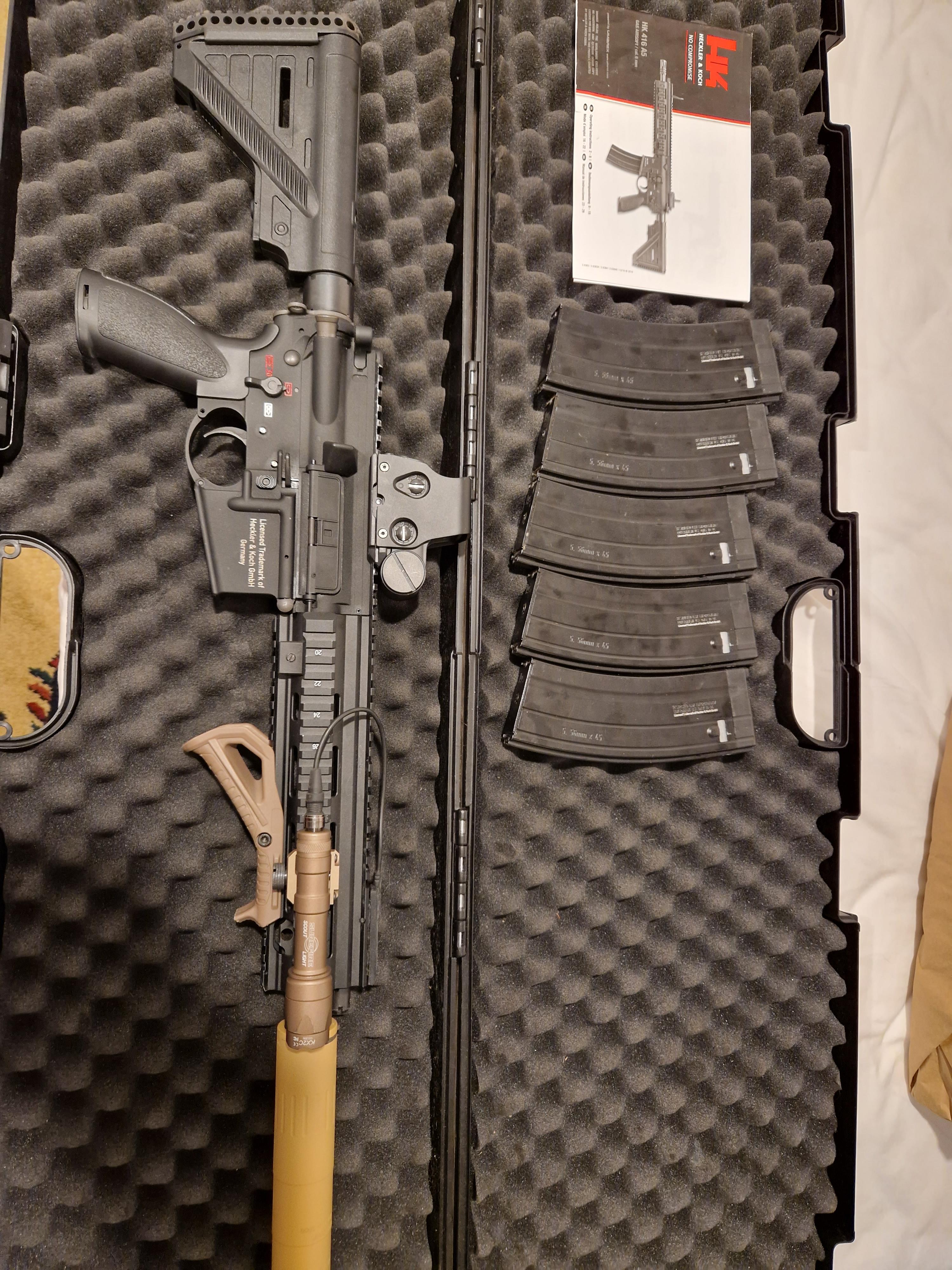 HK416 A5 GBB VFC Oviedo Compra Venta Airsoft HK416 A5 GBB VFC Oviedo Compra Venta Airsoft